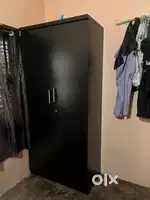 Single Diwan Cot & 2 door 7 feet wardrobe