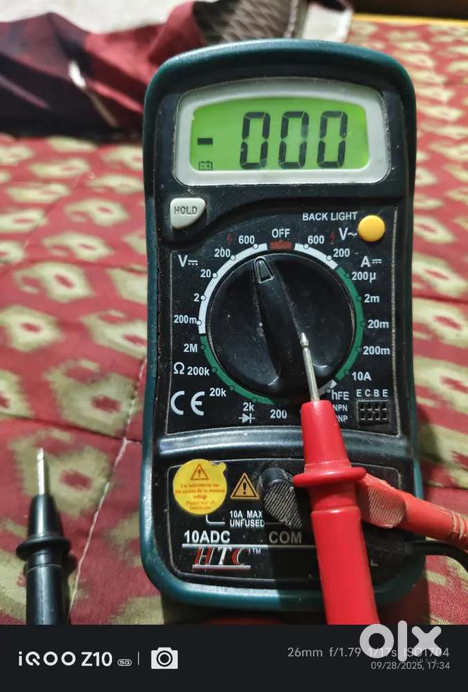 Htc multi meter with good working condition