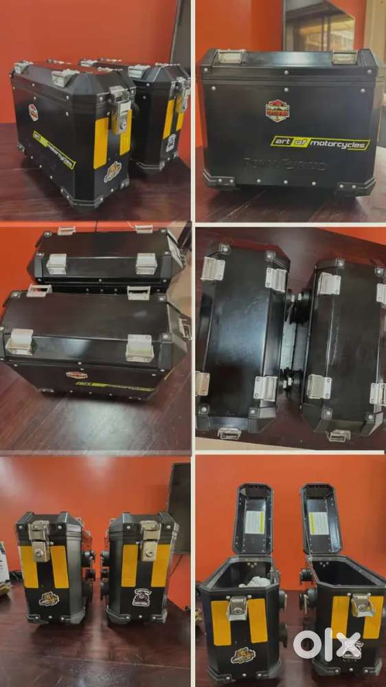 PANNIERS AND TOP BOX