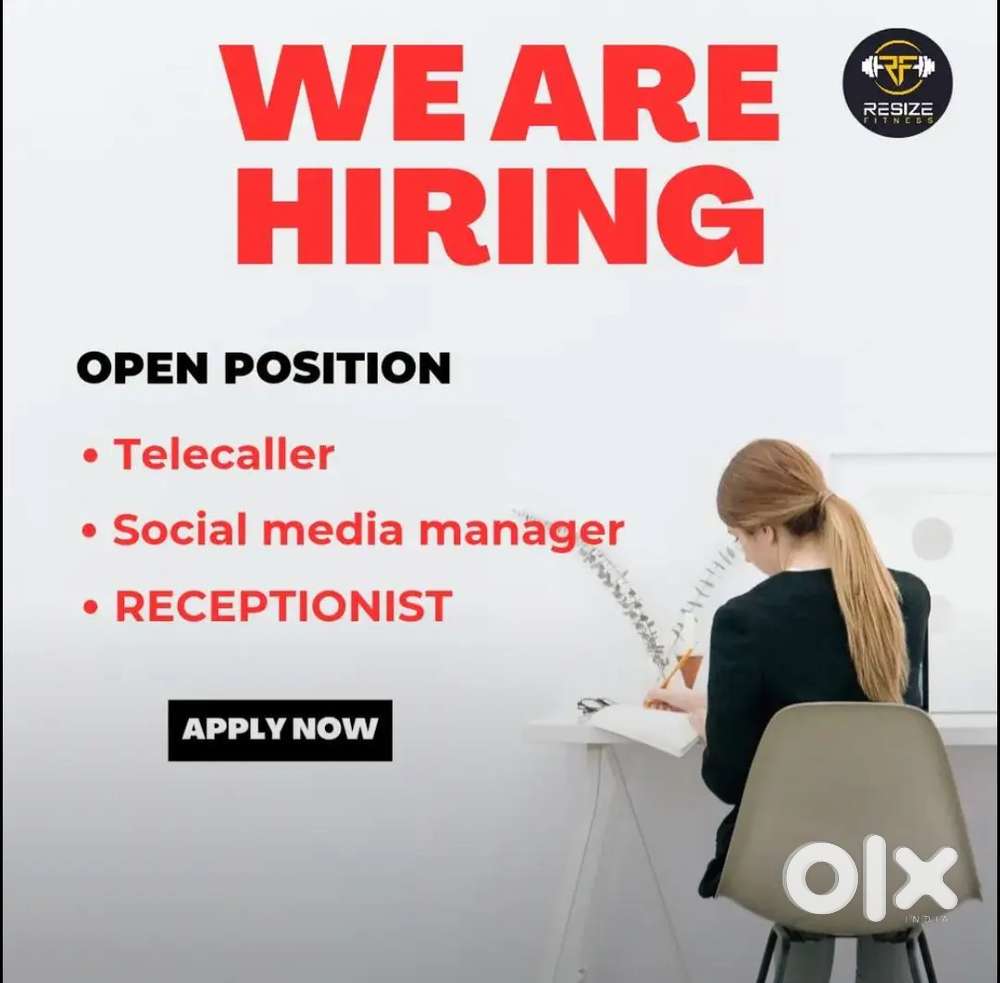 Need of one girl as a receptionist
