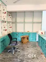 NEWLY FURNISHED PHARMACY RACKS CABINETS & CLINIC SETUP