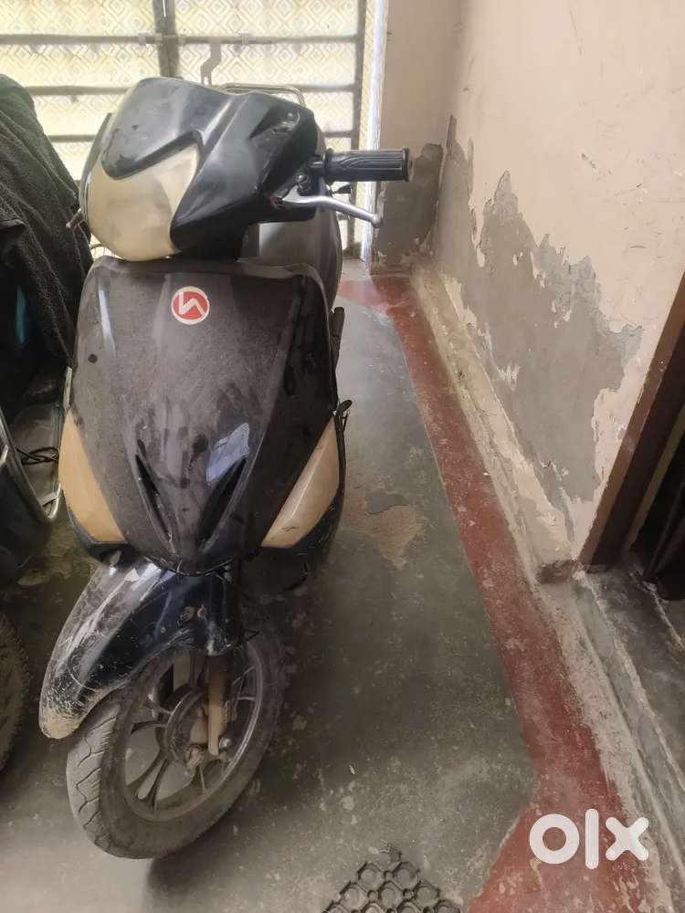 Hero Electric Optima Black Colour, Without Battery, Running Condition