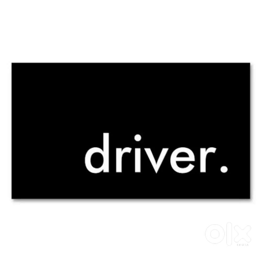 Driver vacancy