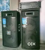Amplifier speaker machine
