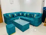 L size sofa set 6 seater sell direct from factory outlet