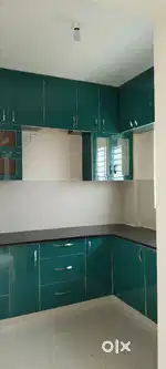 It's new apartment 2bhk simi furnished house good
