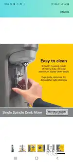 It's a juice maker