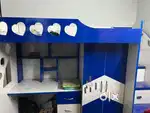 Kids Bed/study table with storage and stairs
