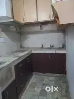1 BHK for rent with modular kitchen.