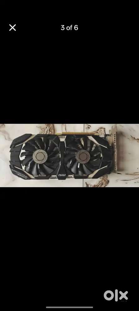 Graphics Card MSI Armor gtx1060 3gb