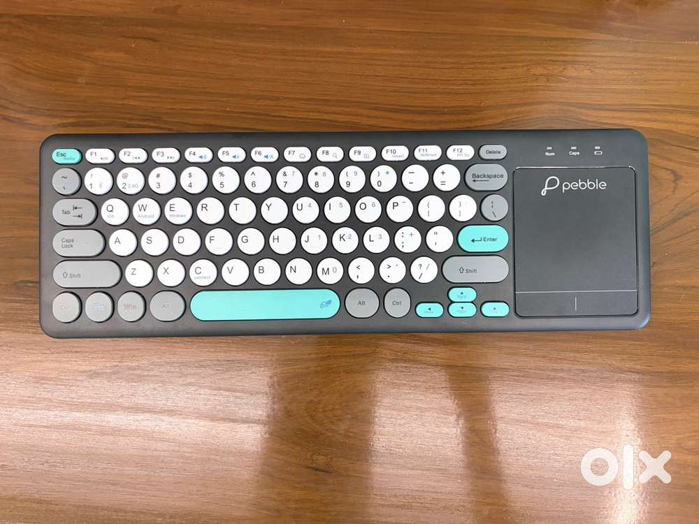 Pebble Magic Pad Wireless Keyboard + Touch, 2.4Ghz + Bluetooth 5.0