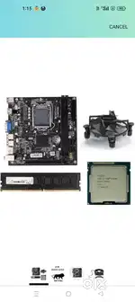 Motherboard combo new