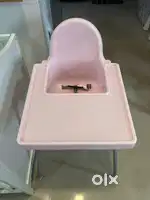 Ikea Baby Crib bed with mattress + High Chair