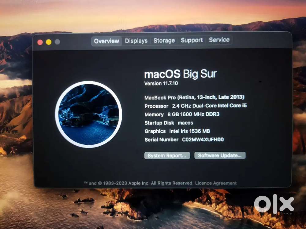 MacBook Pro 2014 - Used for editing