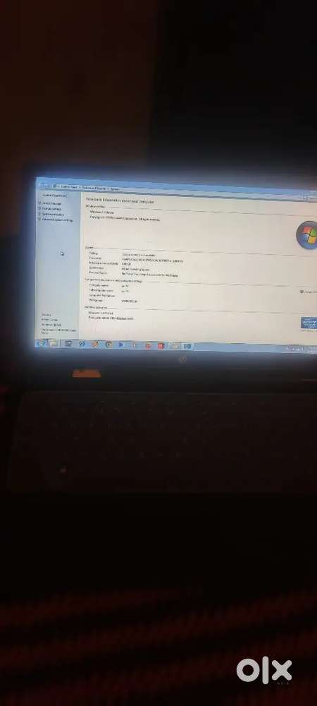 Hp ram 4gb i3 500 gb had