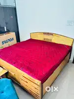 King size bed with mattress
