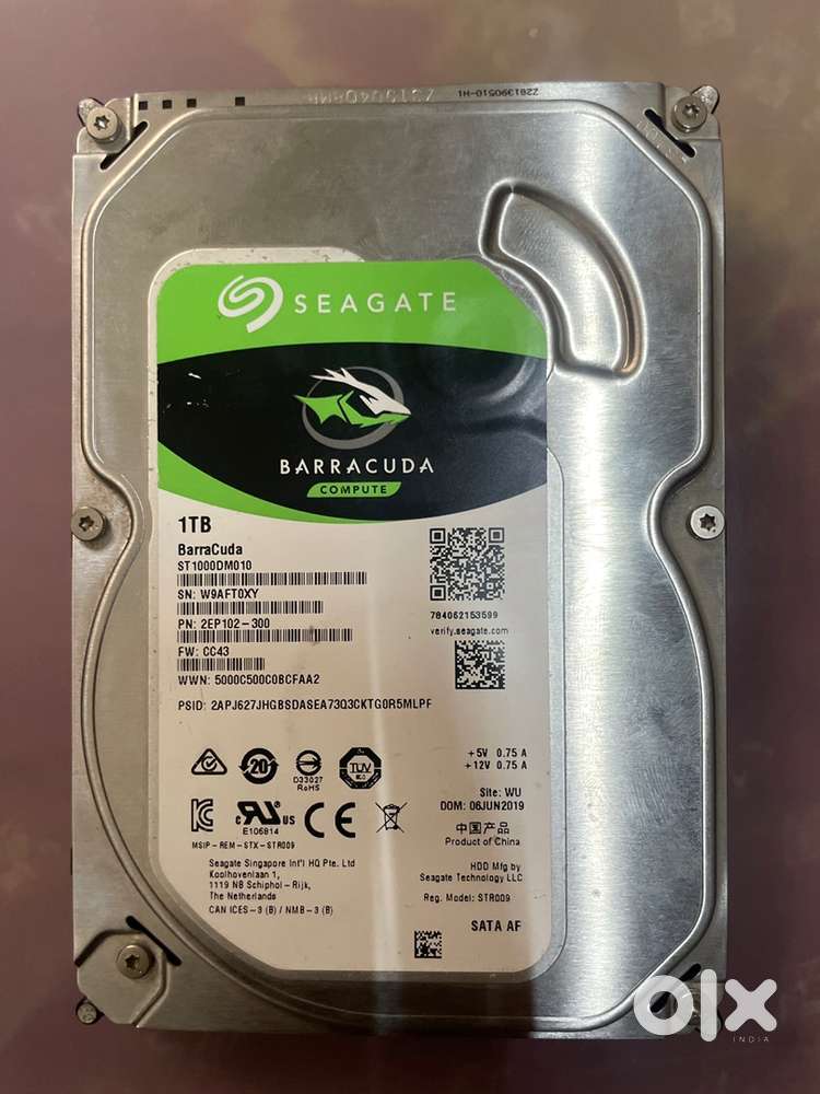 1tb hard disk best condition