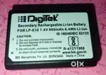 Cannon Camera Battery for sale