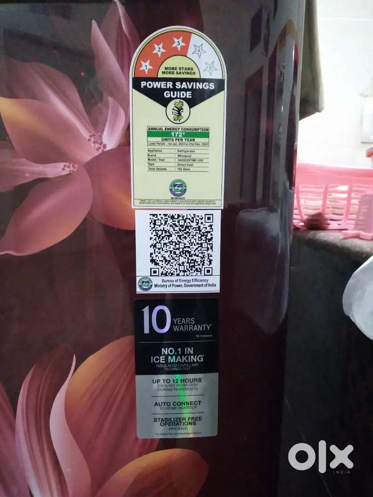 Whirlpool Single Door Brand New