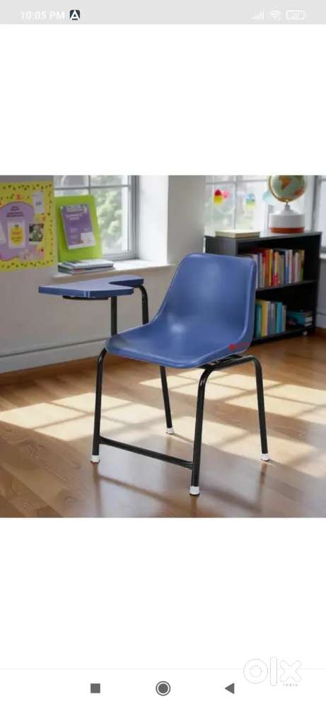 New Study  chairs with wooden flap