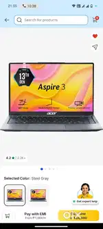 Laptop acer