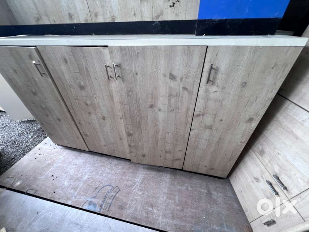 Wooden table storage
