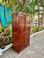 Classic Antique Cupboard Wardrobe  Solid Burma Teak Wood Sagwan Great
