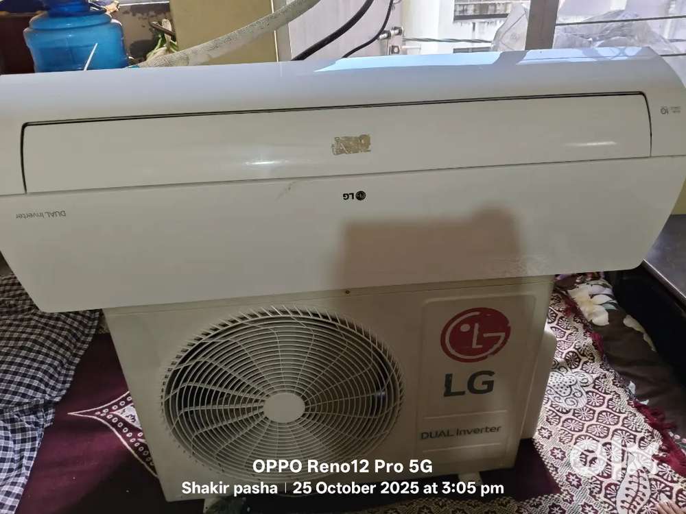 Lg 1.50 ac Hot& cold New condition 1 tim use only