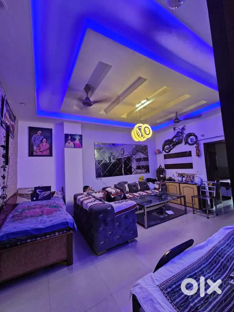 3bhk both side open specious flat in gated society