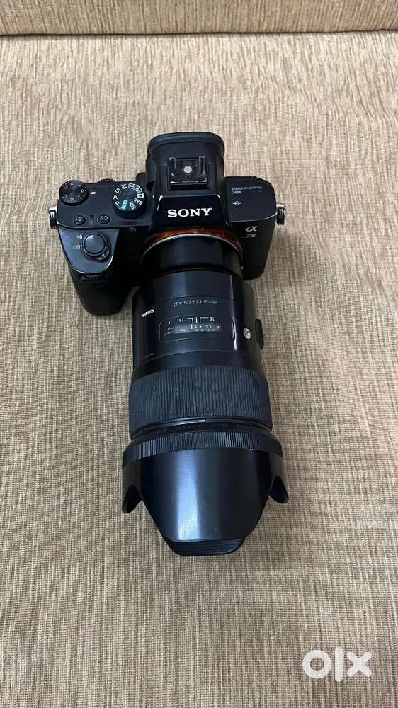 Sony a7iii with Sigma 85mm f1.4 lens