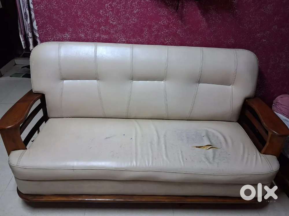 Segun wood sofa
