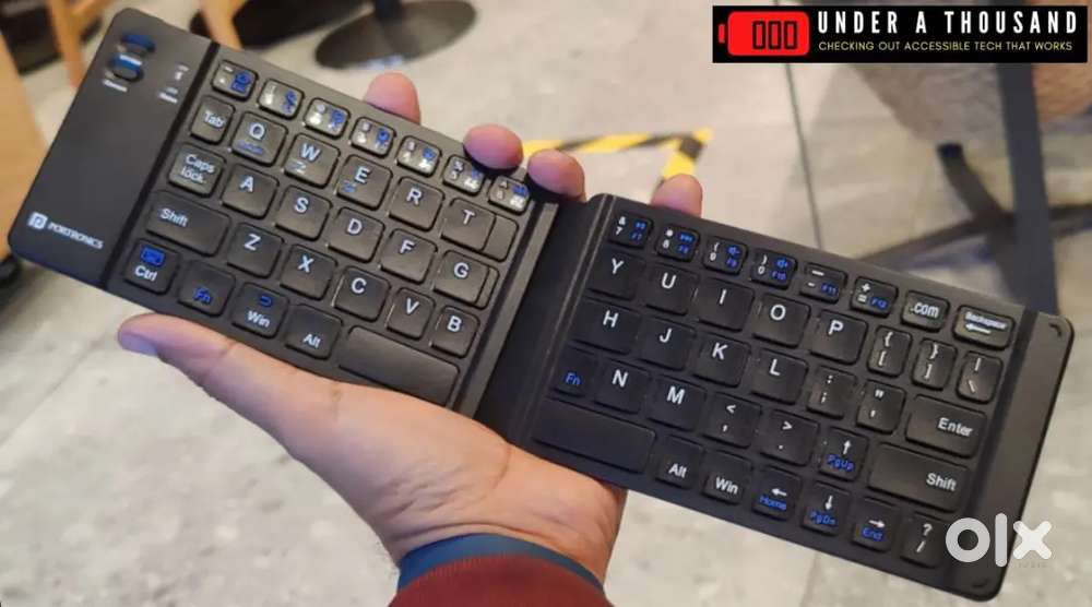 Potronics wireless foldable keyboard