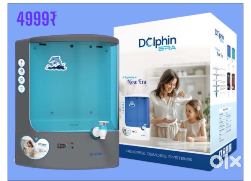 Dolphin gold RO Water purifier @ Just Now 4999/-