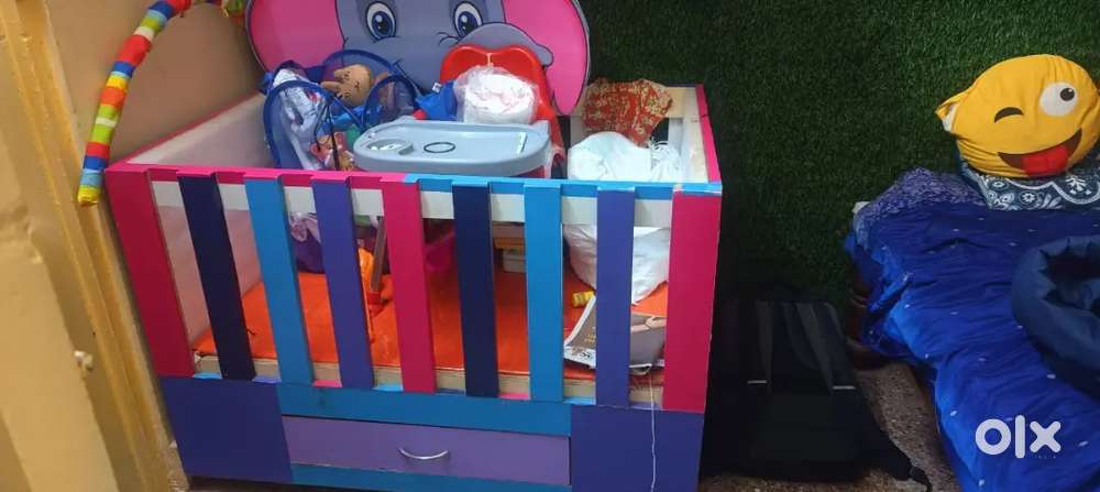 Baby cradle for 1 to 8 years kids