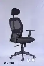 Brand new lumbar support revolving office chair with 2 years warranty.