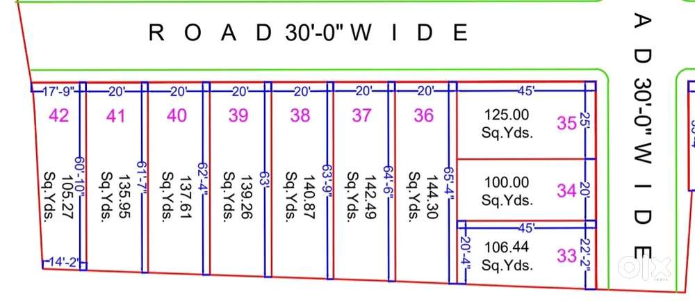 142gaj Plot Available For Kalwar Road Raghav Nagar