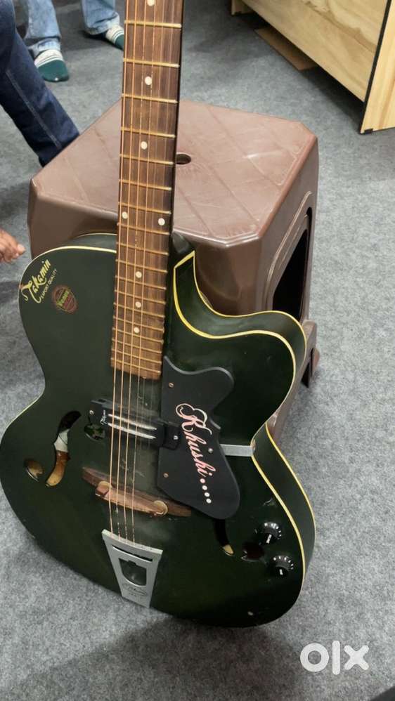 Electric & Acoustic Guitar Combo  Good Condition  ₹3000  Jaipur