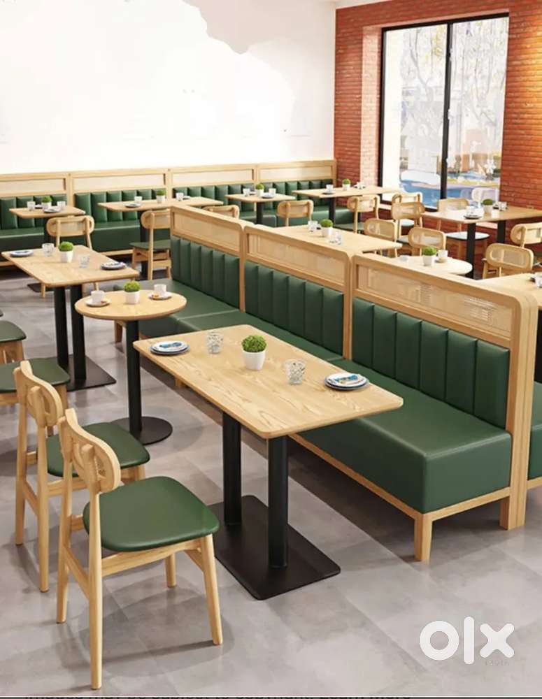 Brand new latest design four seater restaurant furniture