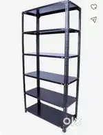 6 shelf rack with 5 Level Iron Rack