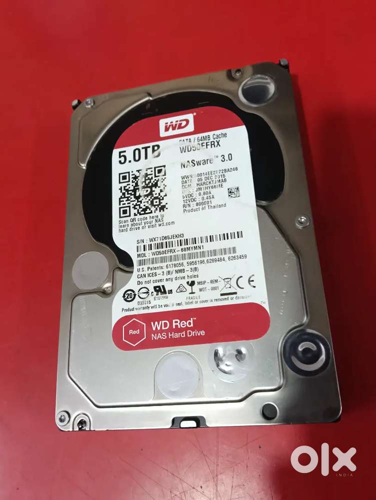 5tb desktop hard disk perfect working and new looking