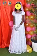 Holy communion white gown