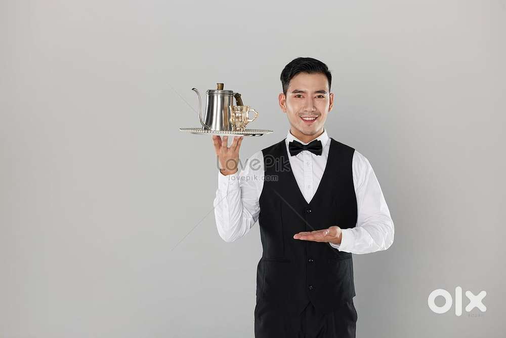 Waiter (Fresher) - Food or Accommodation