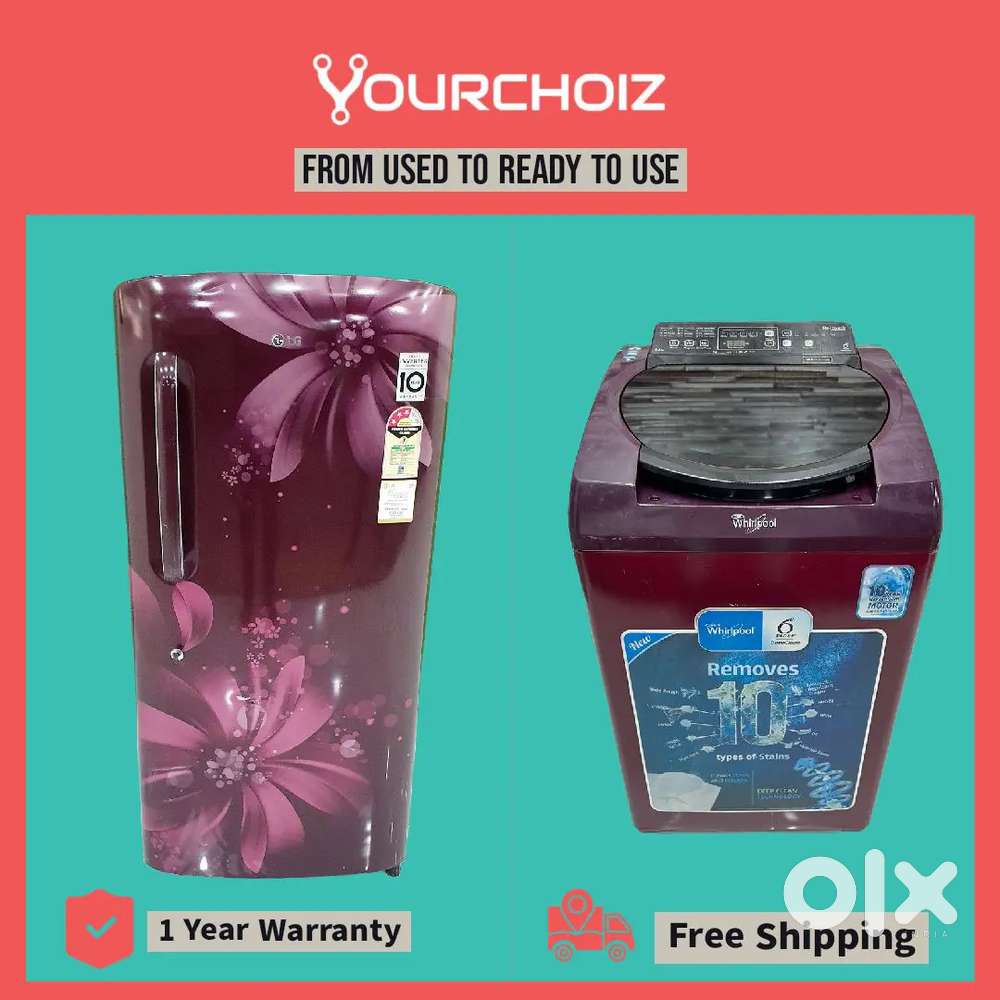 . Smart Savings on Refurbished Fridge & Washing Machine Sets
