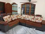 6 seater L shaped sofa