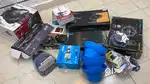 Car speaker amplifier and led lights