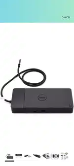 Dell Docking station, Dell Webcam, Dell Headset, Laptop stand