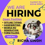 form filling & mobile number generation (work from home)