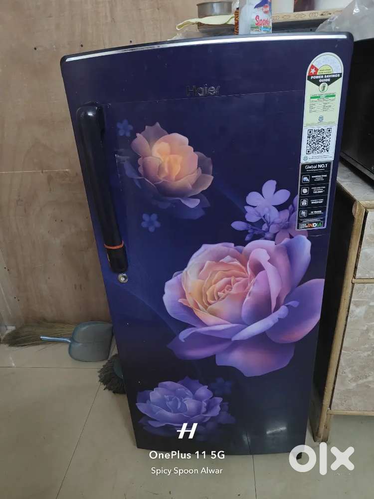 New 185 liter Haier Refrigerator 2 month old