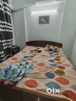 Double bed with box , 2 year old , Frame is of sangwan