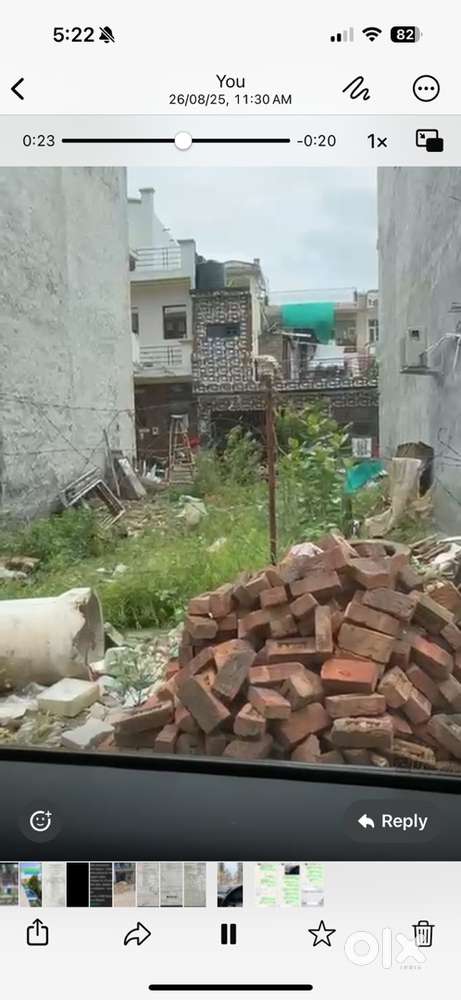 24x50 Commericial plot two sides open for sale in runnig market